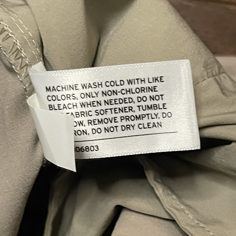 Duluth Trading‎ Flex Dry On The Fly Pants Mens 38x32 Relaxed Fit Beige Stretch - Picture 7 of 7